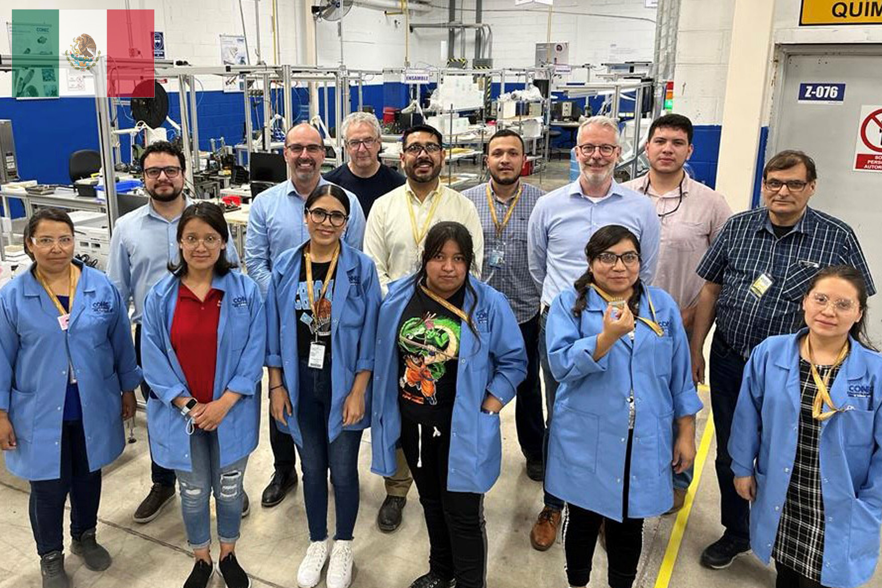 2023 – Launch of the production site in Nogales, Mexico