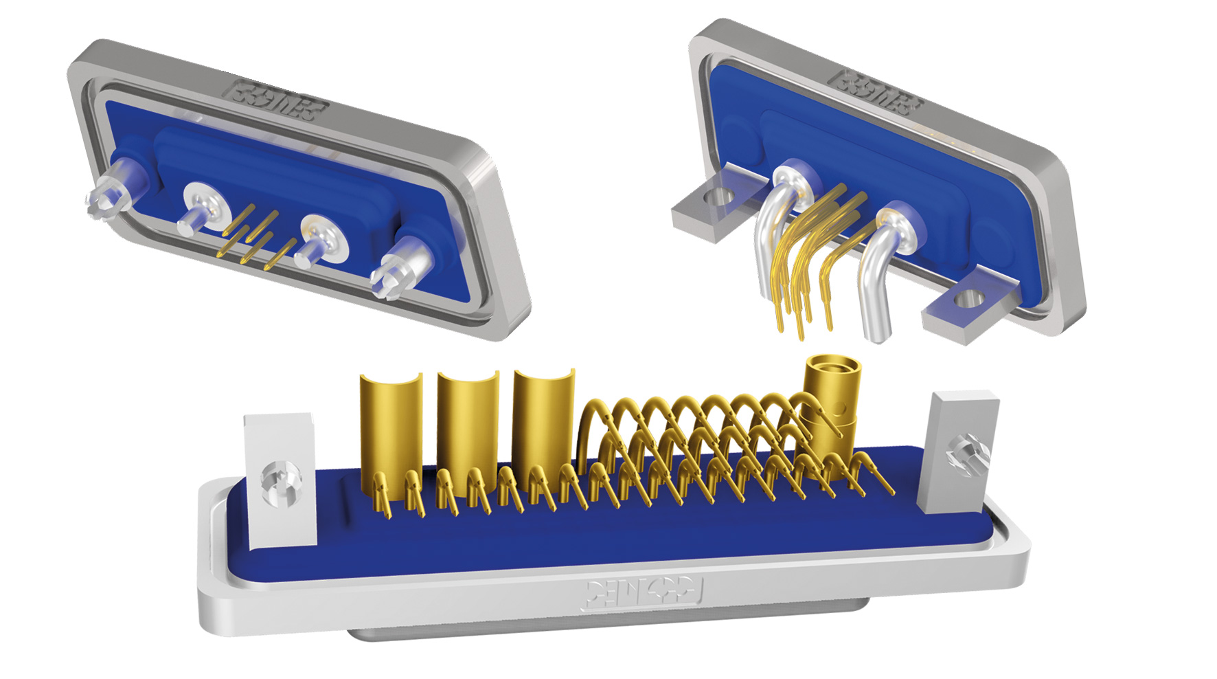 IP67 D-SUB Combination mit Standardgehäuse