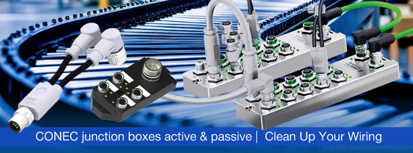 io systems junction boxes aktive and passive